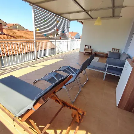 Penthouse Borik Zadar-large Terrace With Sea View Apartman